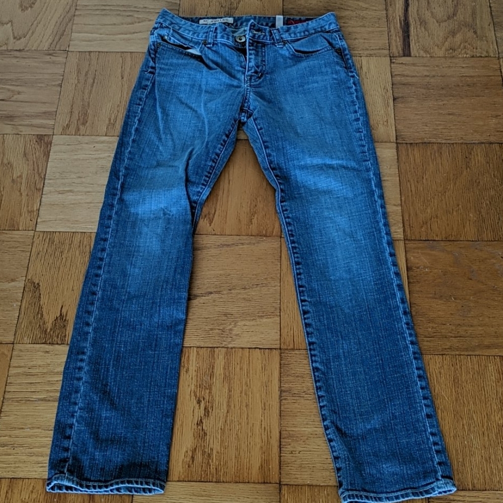 Express X2 Curvy straight leg jeans sz 4 regular